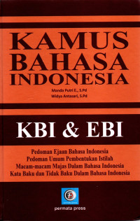 Image of Kamus Bahasa Indonesia KBI & EBI