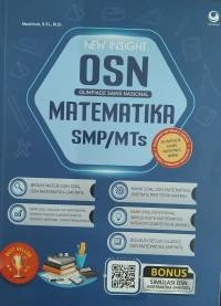 Image of New Insight OSN Matematika SMP/MTs