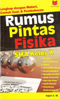 Image of Rumus Pintas Fisika SMA Kelas X