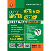 Image of Super Master AKM & SK Pendalaman Materi US/USP Pelajaran SMP/MTS